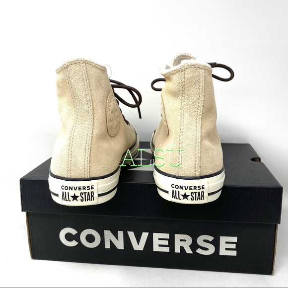 Converse Ctas Suede High Top light Bisque Suede W - Picture 4 of 9